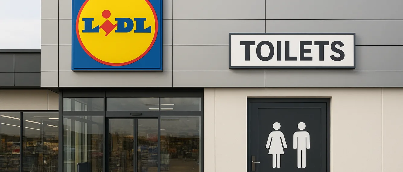 Туалеты Lidl доступны покупателям