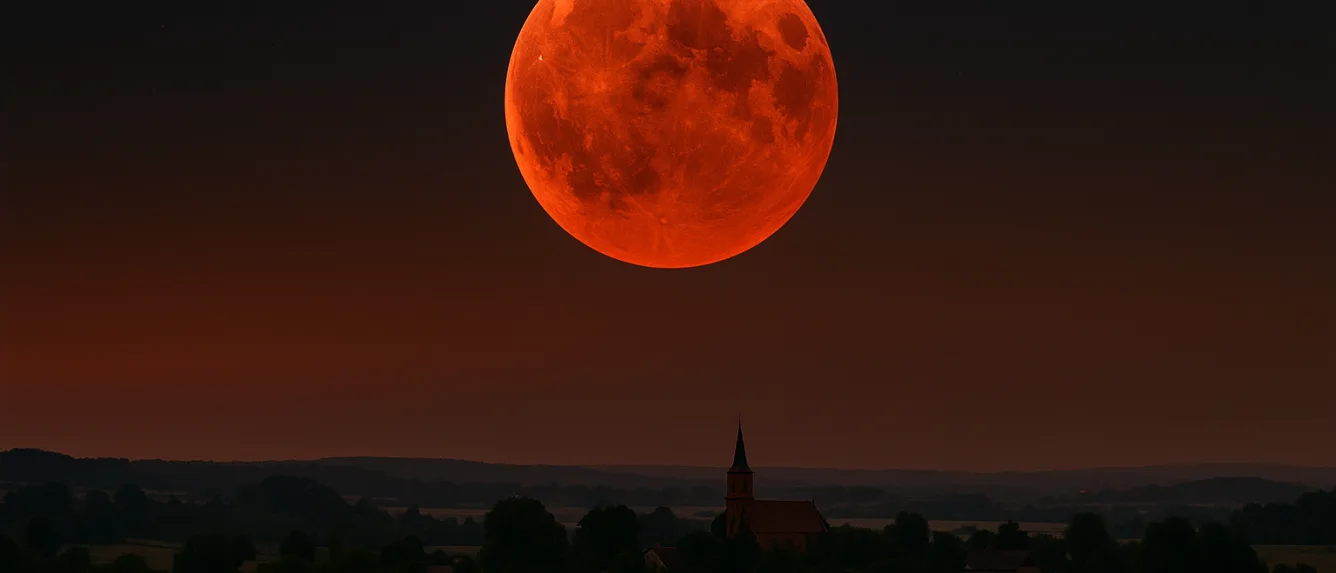 Лунное затмение осветит ночное небо Европы