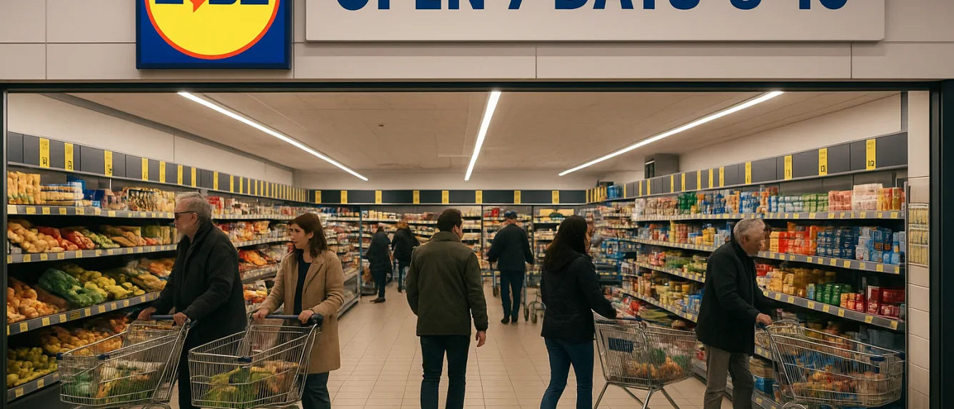 Новый график Lidl в праздничные дни августа
