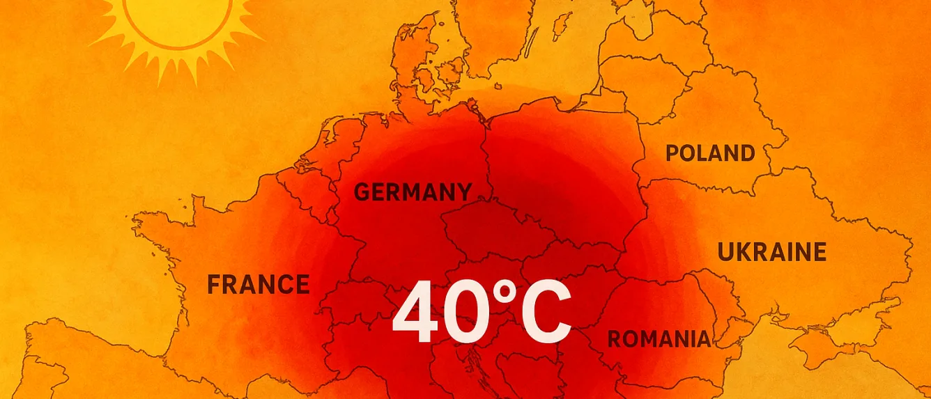Жара в Польше: возможные +40°C