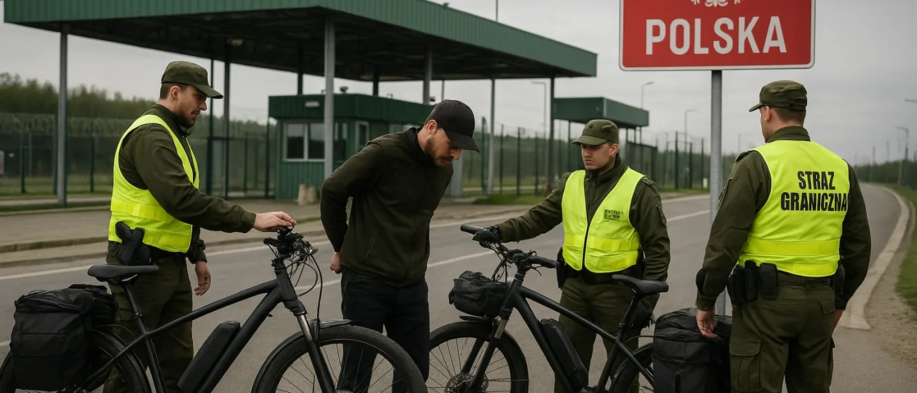 Украинец пойман на границе с Польшей