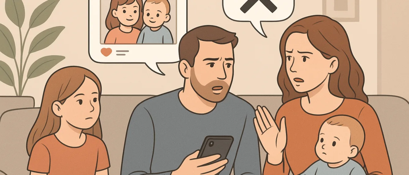 Как безопасно делиться фото детей онлайн