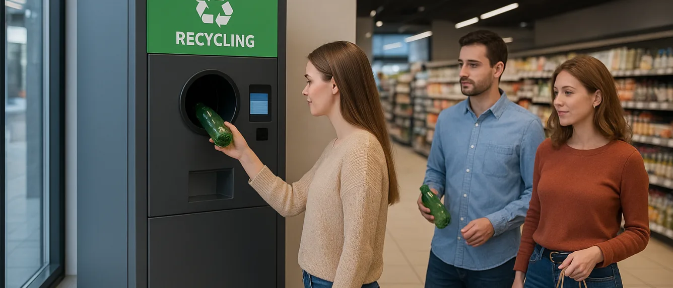 Новая система возврата упаковки в Lidl