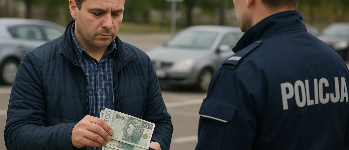 Польская полиция быстро нашла похитителя денег
