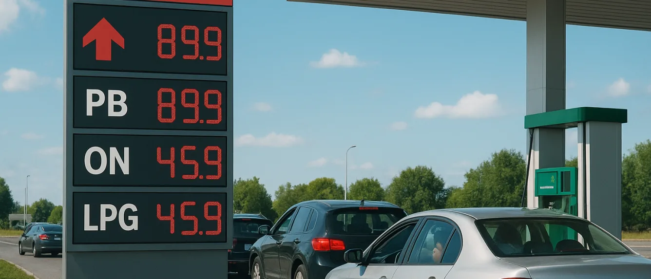 Цены на топливо в Польше взлетают